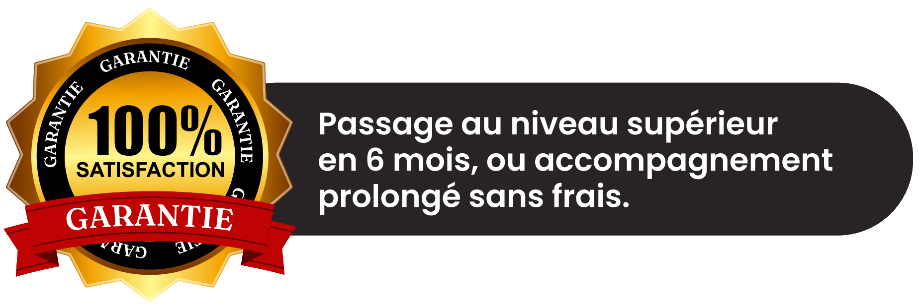 Garantie 100% satisfaction